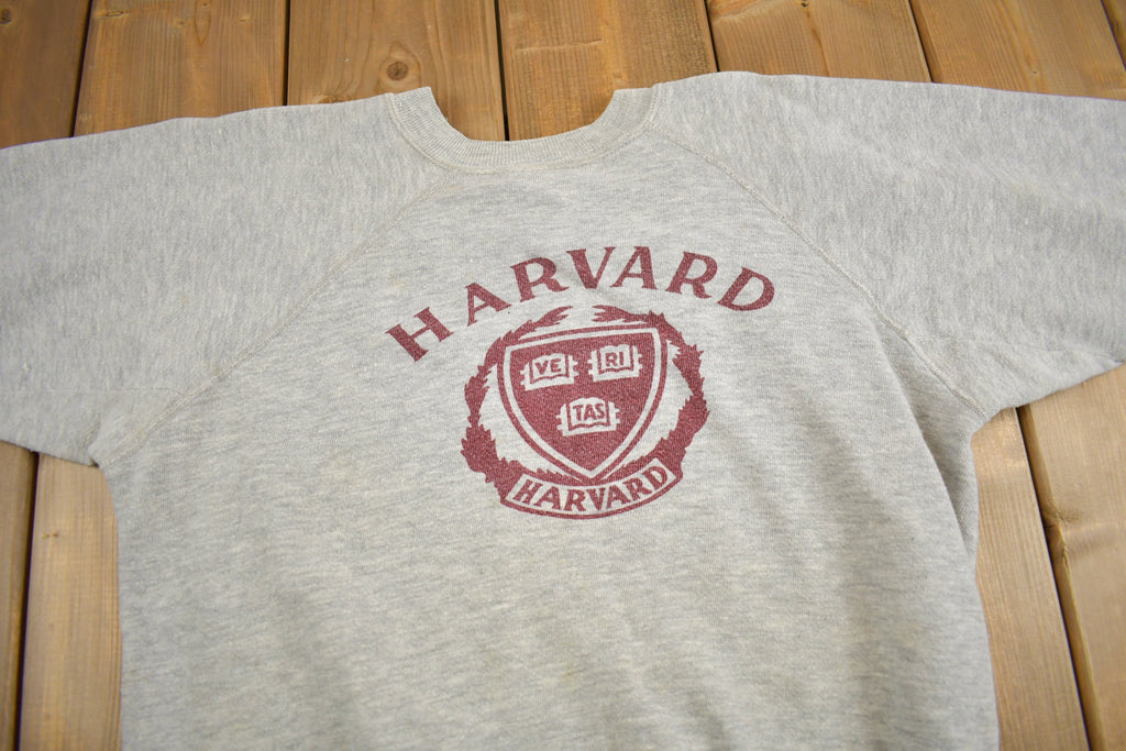 Vintage 1970s Harvard University Collegiate Champion Crewneck