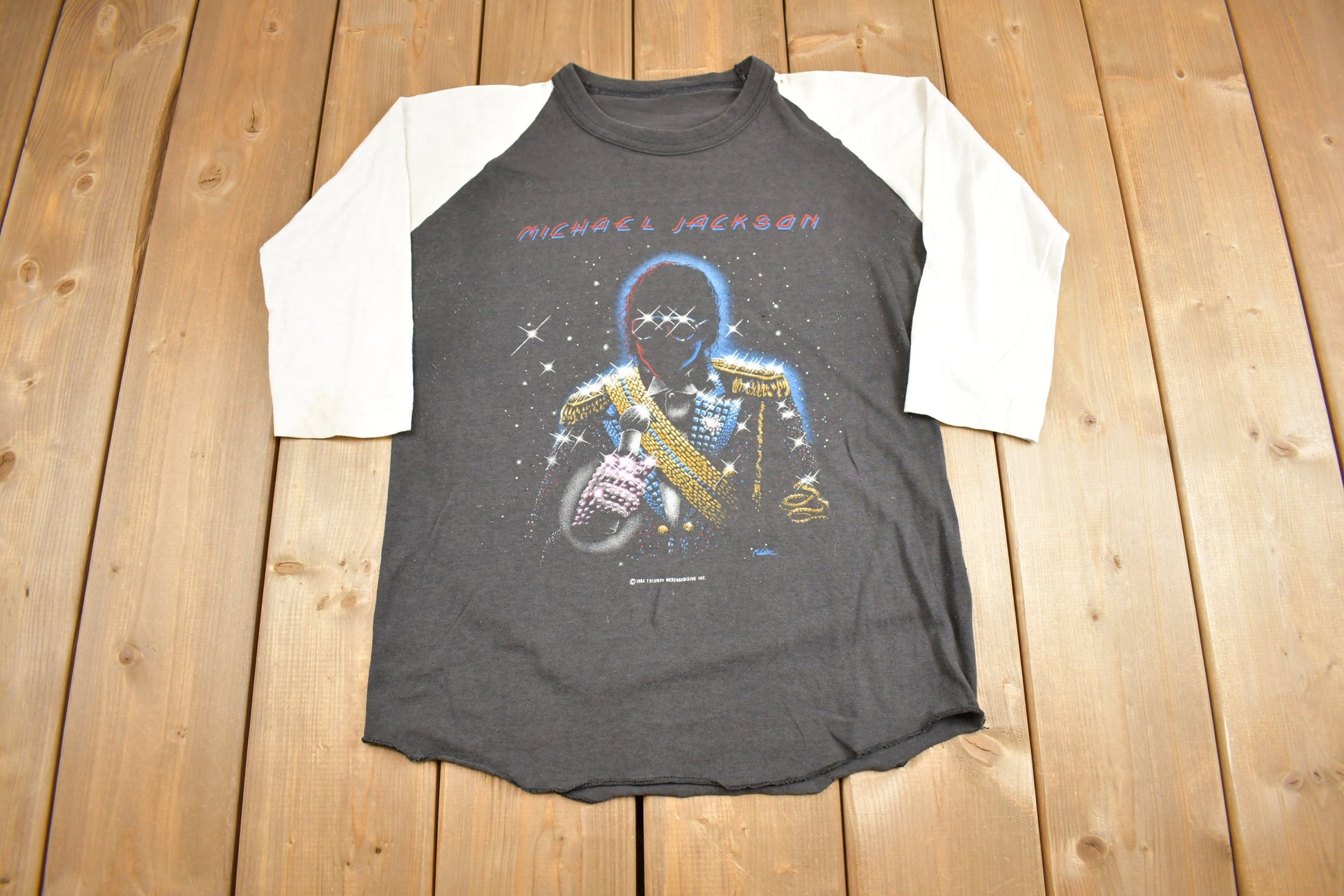 Vintage 1984 Michael Jackson Victory Tour T-shirt