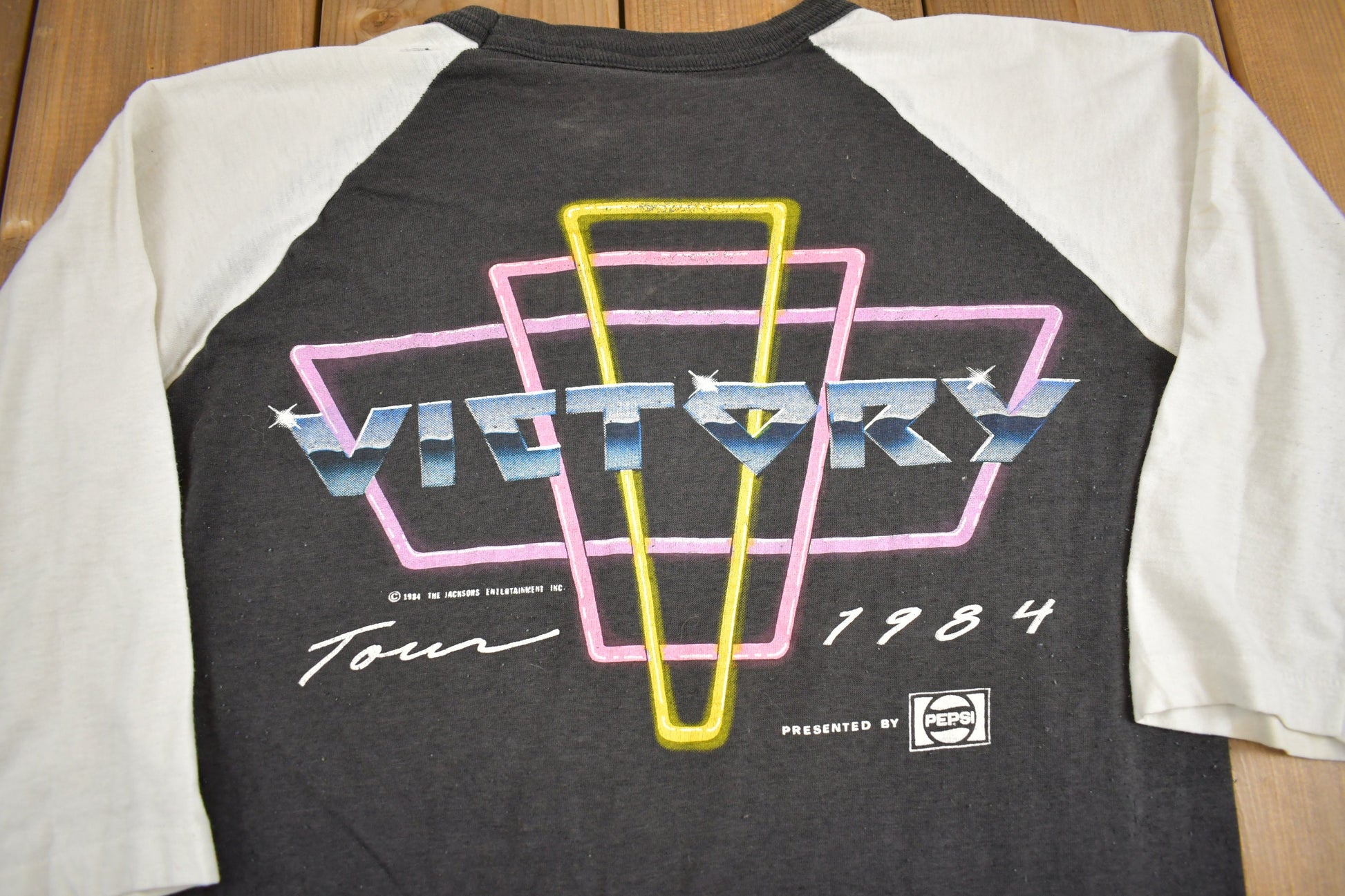 Vintage 1984 Michael Jackson Victory Tour T-shirt