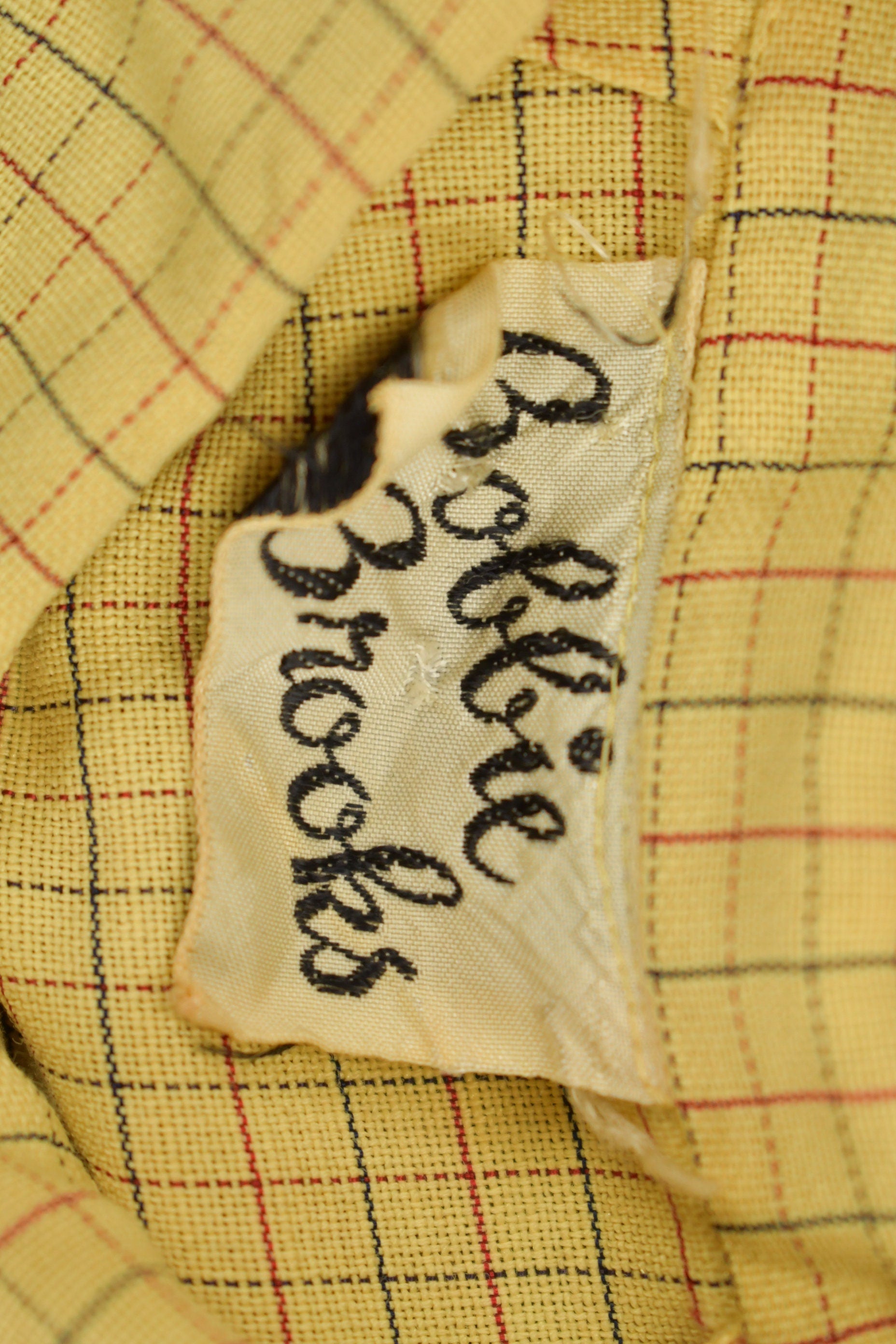 Vintage 1970s Bobbie Brooks Striped Yellow Button Up Shirt