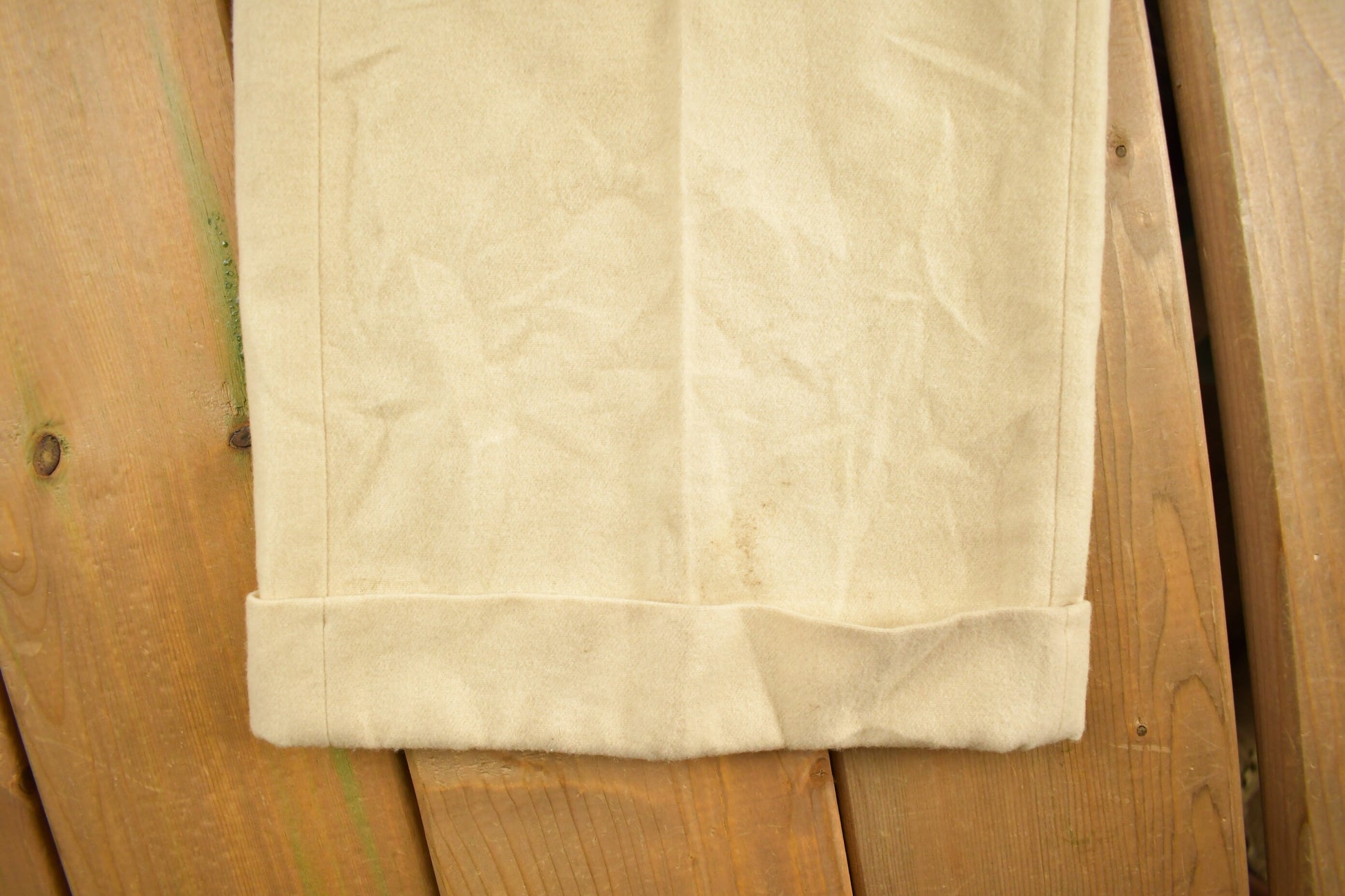 Vintage 1970's Pleated Pants 28 x 30