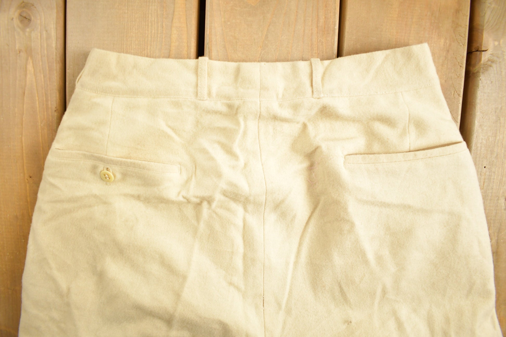 Vintage 1970's Pleated Pants 28 x 30