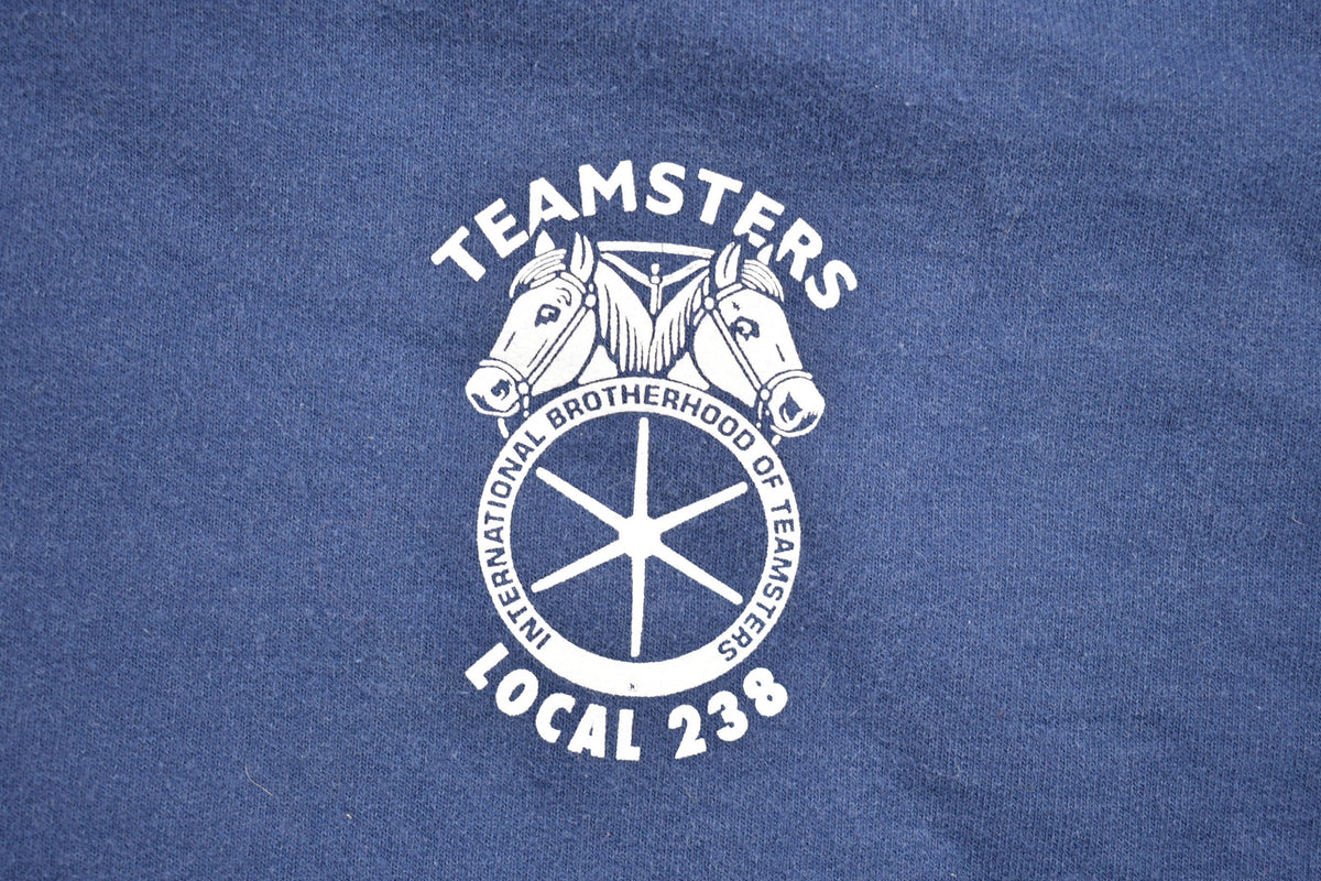 Vintage 1990s "Teamster Local 238" Crewneck Sweatshirt