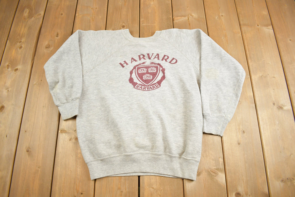 Vintage 1970s Harvard University Collegiate Champion Crewneck