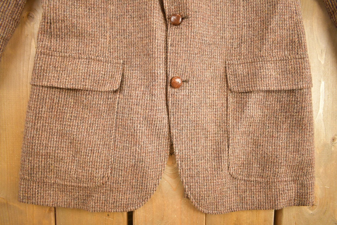 Vintage 1990s 100% Wool Blazer Jacket