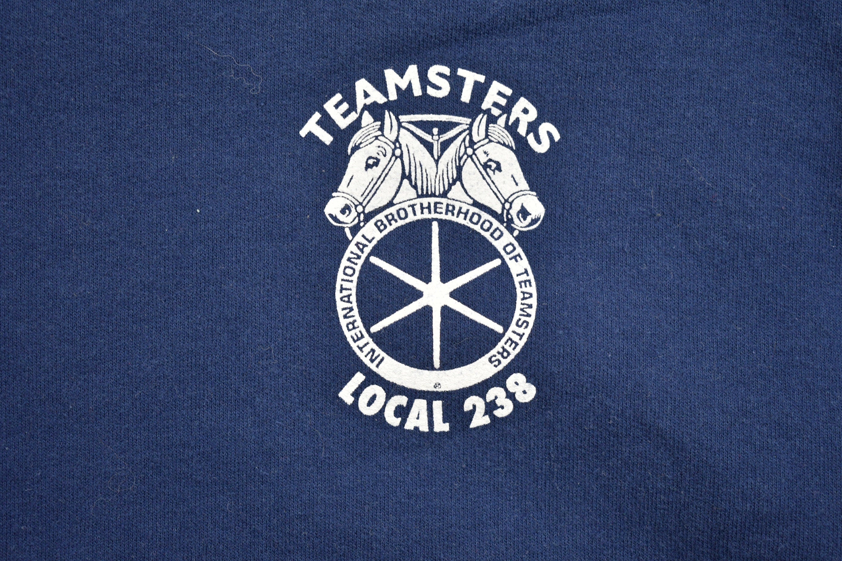 Vintage 1990s "Teamster Local 238" Crewneck Sweatshirt