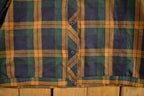 Vintage 1980s Alia Plaid Button Up Jacket