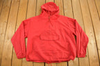Vintage 1990s Lifeguard Quarter Zip Windbreaker