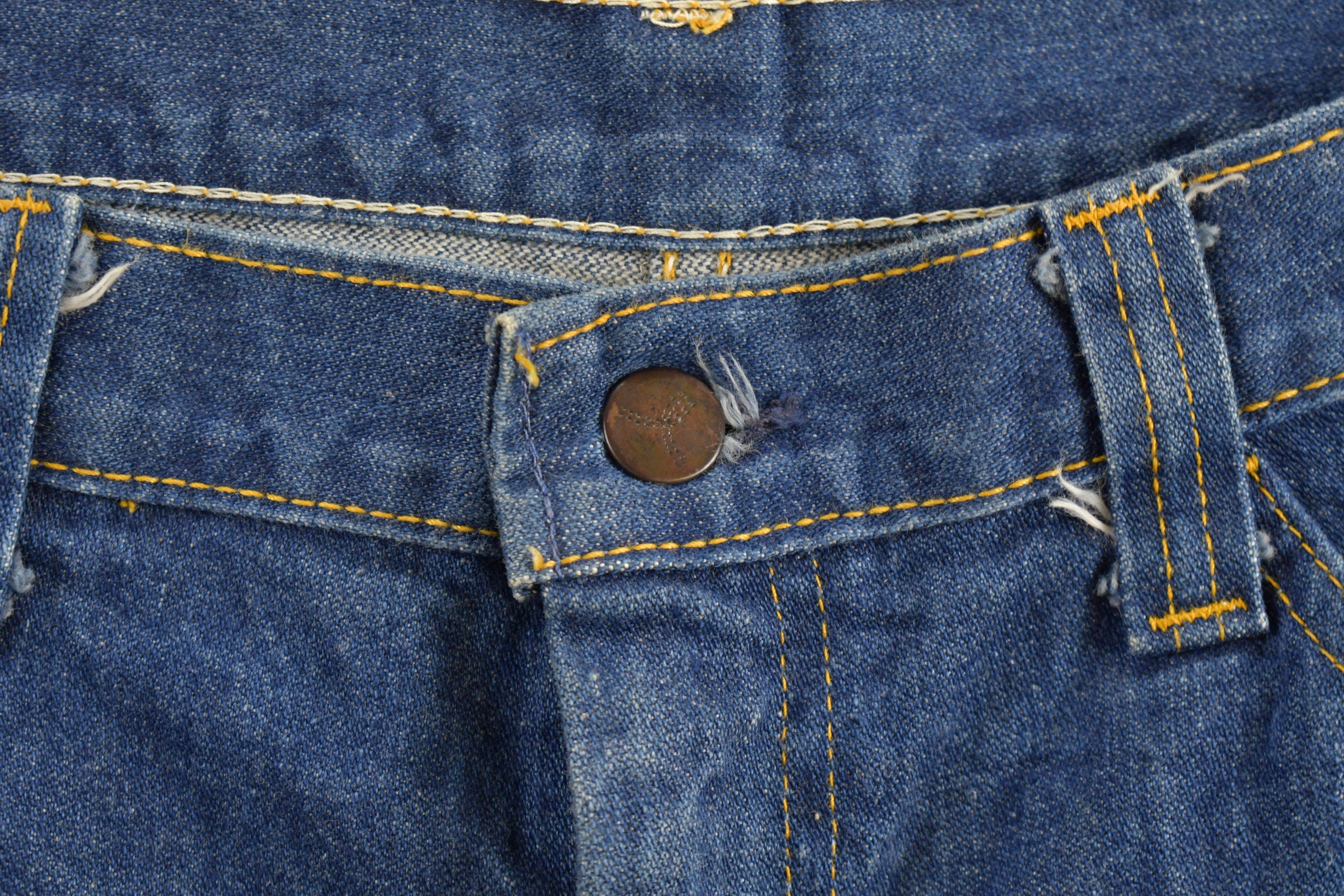 Vintage 1970s GWG Western Style Boot Jeans Size 32 x 35.5