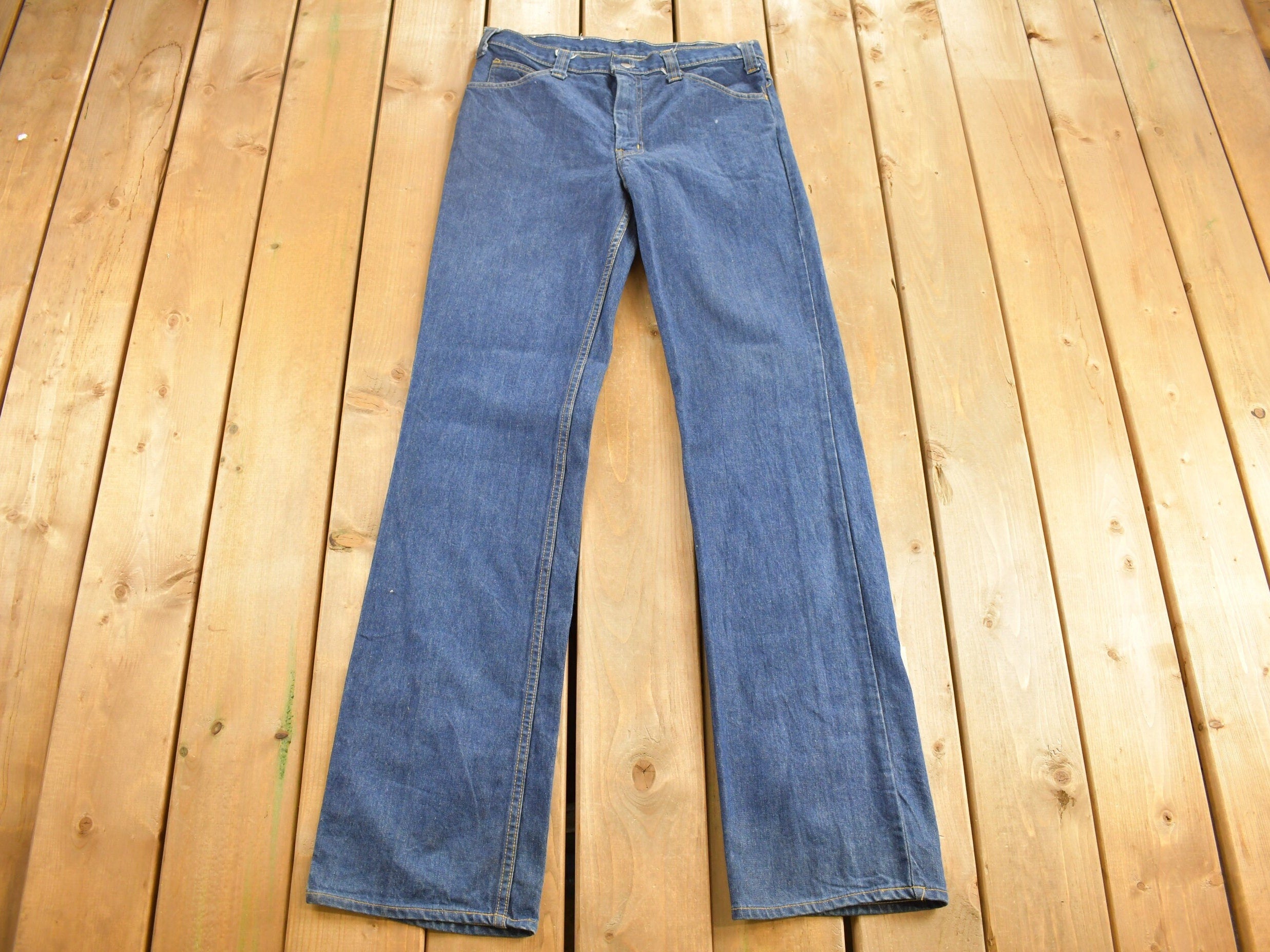 Vintage 1970s GWG Western Style Boot Jeans Size 32 x 35.5