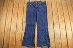 Vintage 1970s GWG Western Style Flare Jeans Size 37 x 32.5