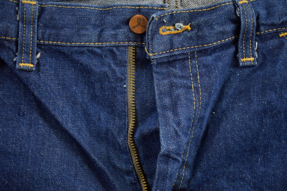 Vintage 1970s GWG Western Style Flare Jeans Size 37 x 32.5