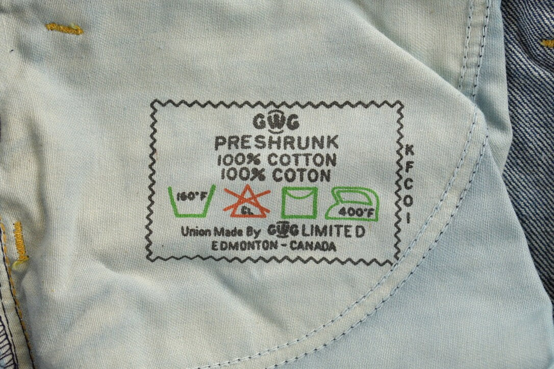 Vintage 1970s GWG Western Style Flare Jeans Size 37 x 32.5