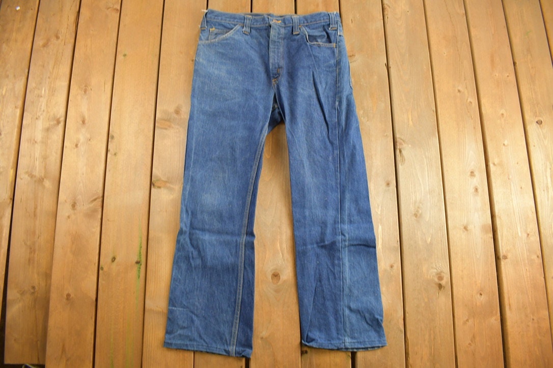 Vintage 1970s GWG Western Style Boot Jeans Size 34 x 38.5