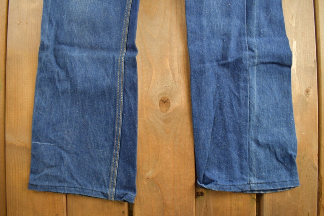 Vintage 1970s GWG Western Style Boot Jeans Size 34 x 38.5