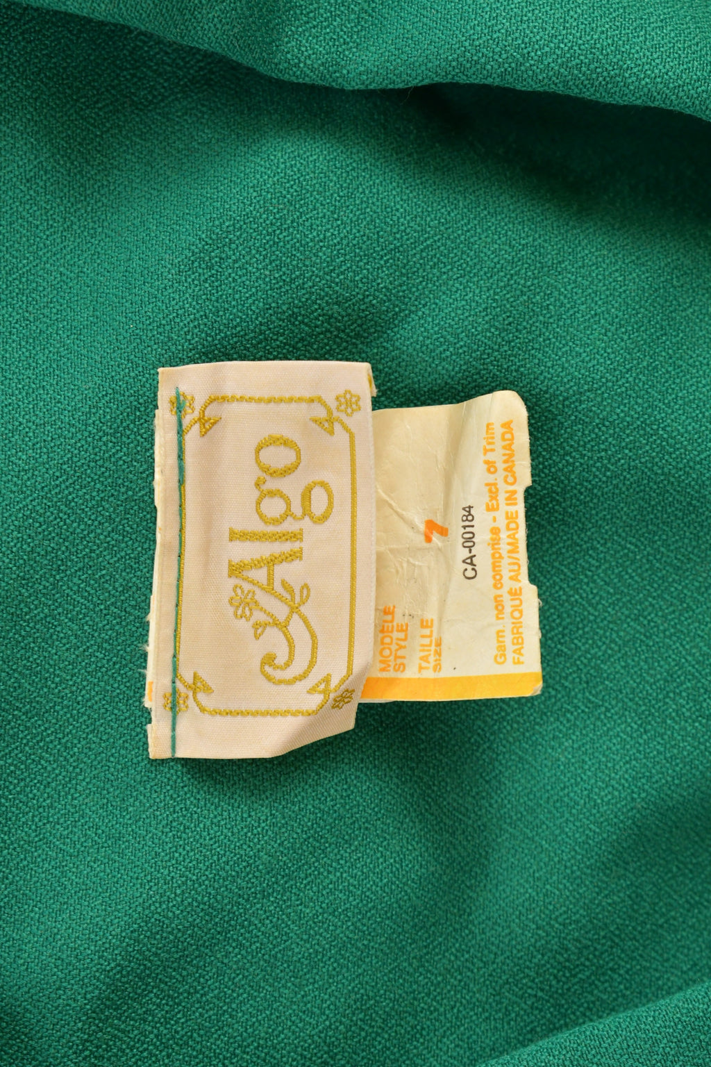 Vintage 1960s Algo Full length Over Coat