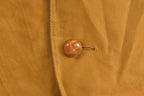 Vintage 1970s Suede Button Up Jacket