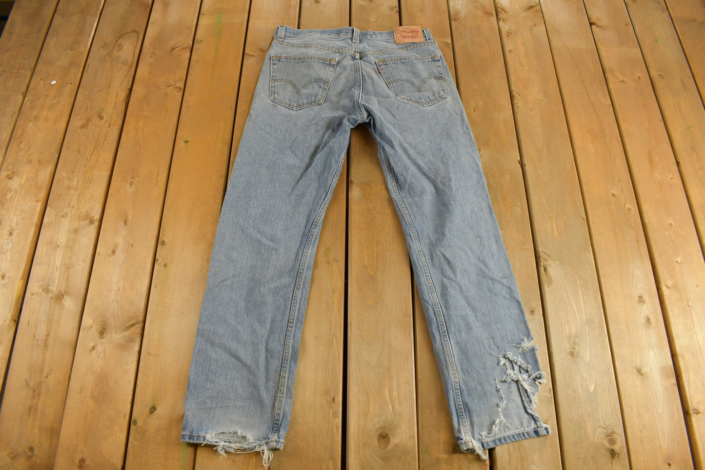 Vintage 1990s Levi's 505 Red Tab Jeans Size 33 x 32 / Vintage Denim / Streetwear / Vintage Levi's / Straight Leg / Regular Fit