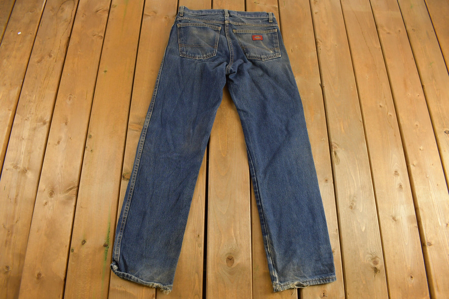 Vintage 1990s Dickies Blue Denim Carpenter Jeans 31 x 32 / Hype Vintage / Workwear / American Vintage / Streetwear / Denim Pants