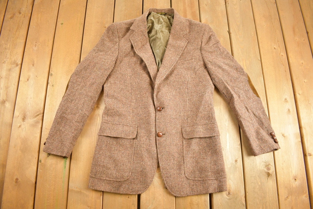 Vintage 1990s 100% Wool Blazer Jacket