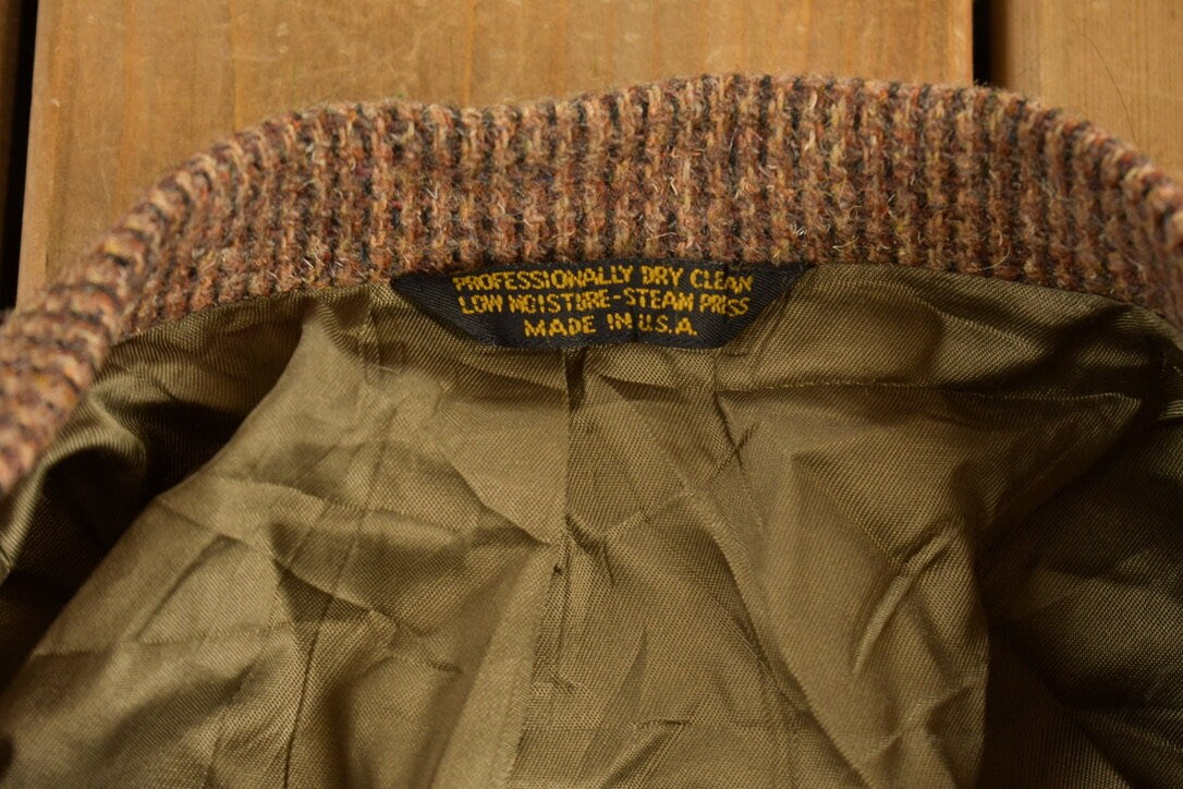 Vintage 1990s 100% Wool Blazer Jacket
