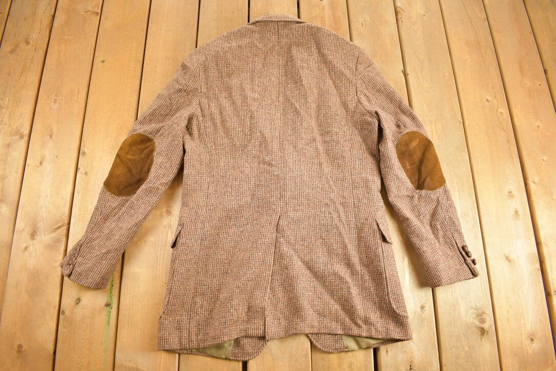Vintage 1990s 100% Wool Blazer Jacket