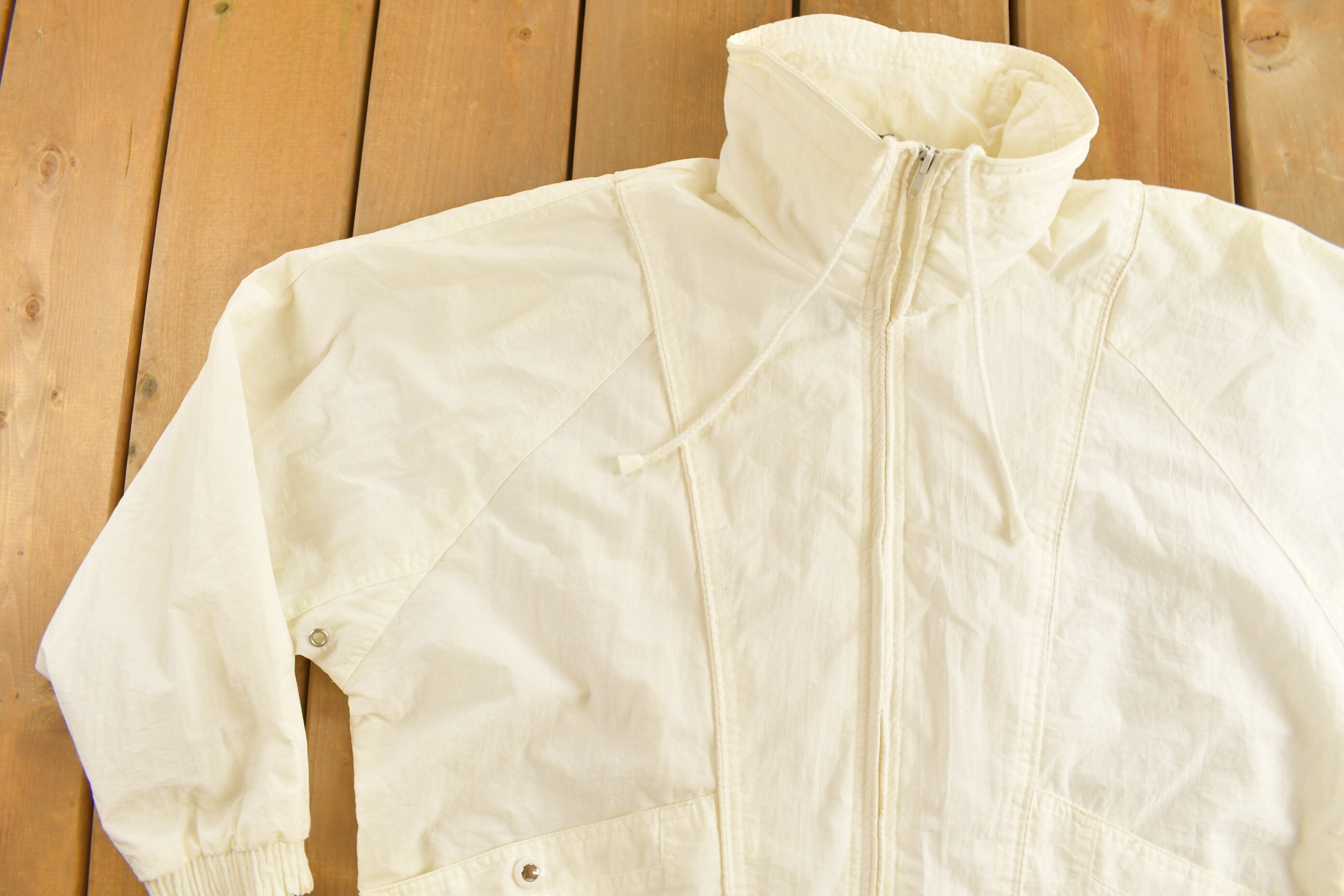 Vintage 1990s Julia Michaels Women's Windbreaker Jacket