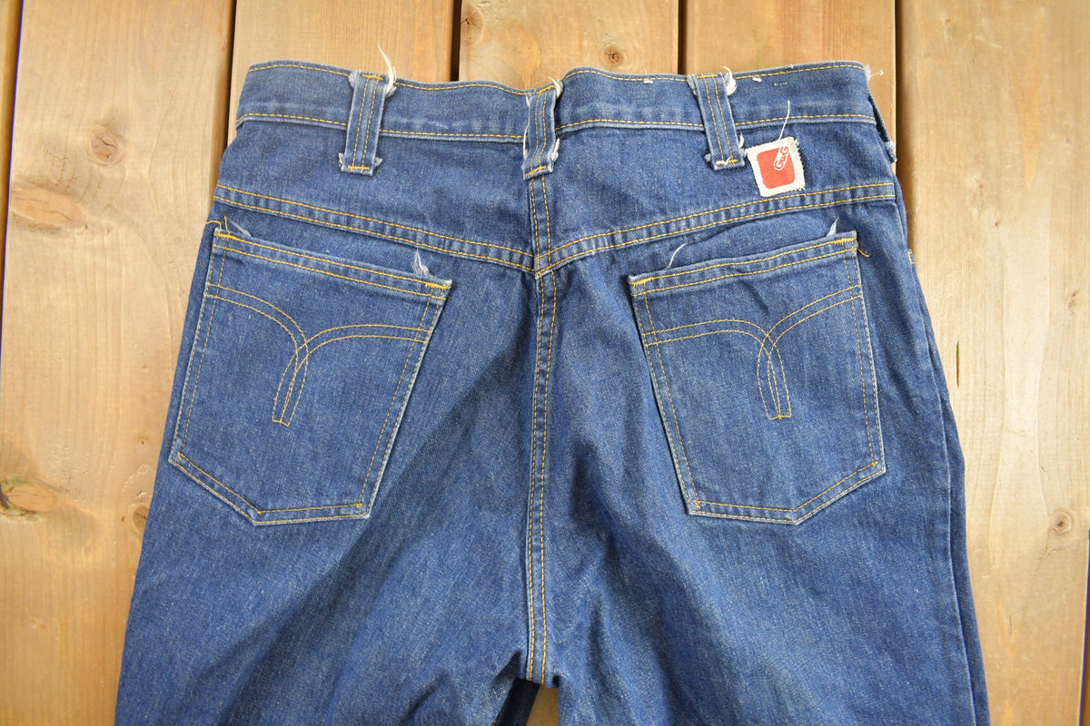 Vintage 1970s GWG Western Style Boot Jeans Size 32 x 35.5