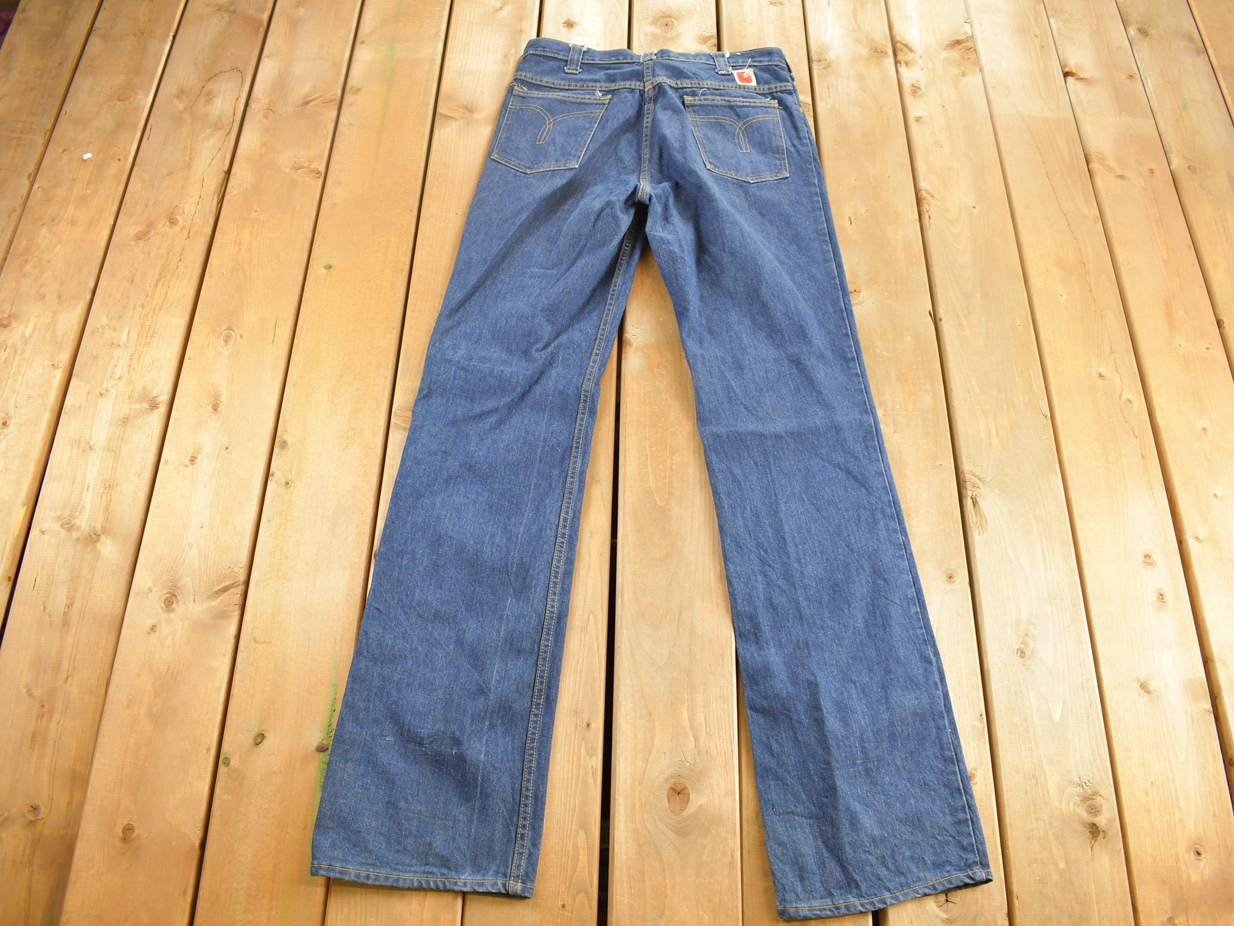 Vintage 1970s GWG Western Style Boot Jeans Size 32 x 35.5