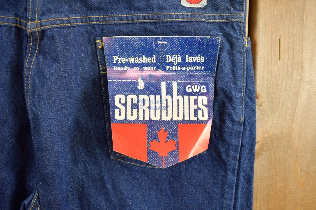 Vintage 1970s GWG Western Style Flare Jeans Size 36 x 32