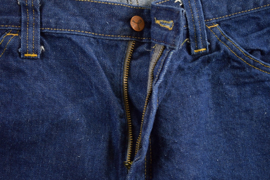 Vintage 1970s GWG Western Style Flare Jeans Size 36 x 32