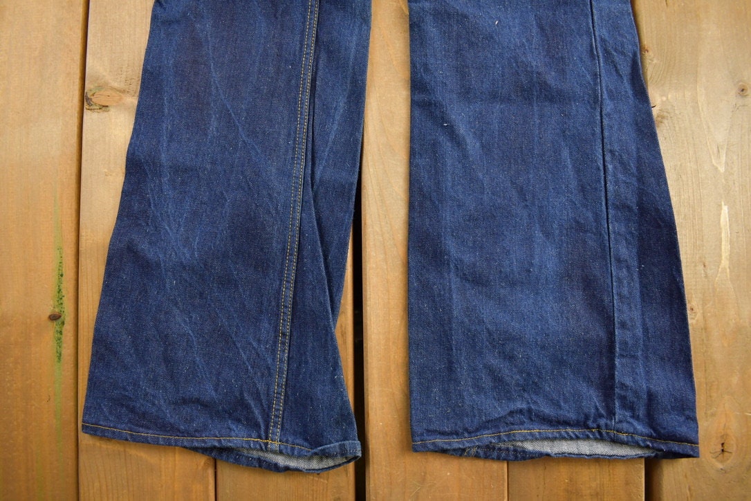 Vintage 1970s GWG Western Style Flare Jeans Size 37 x 32.5
