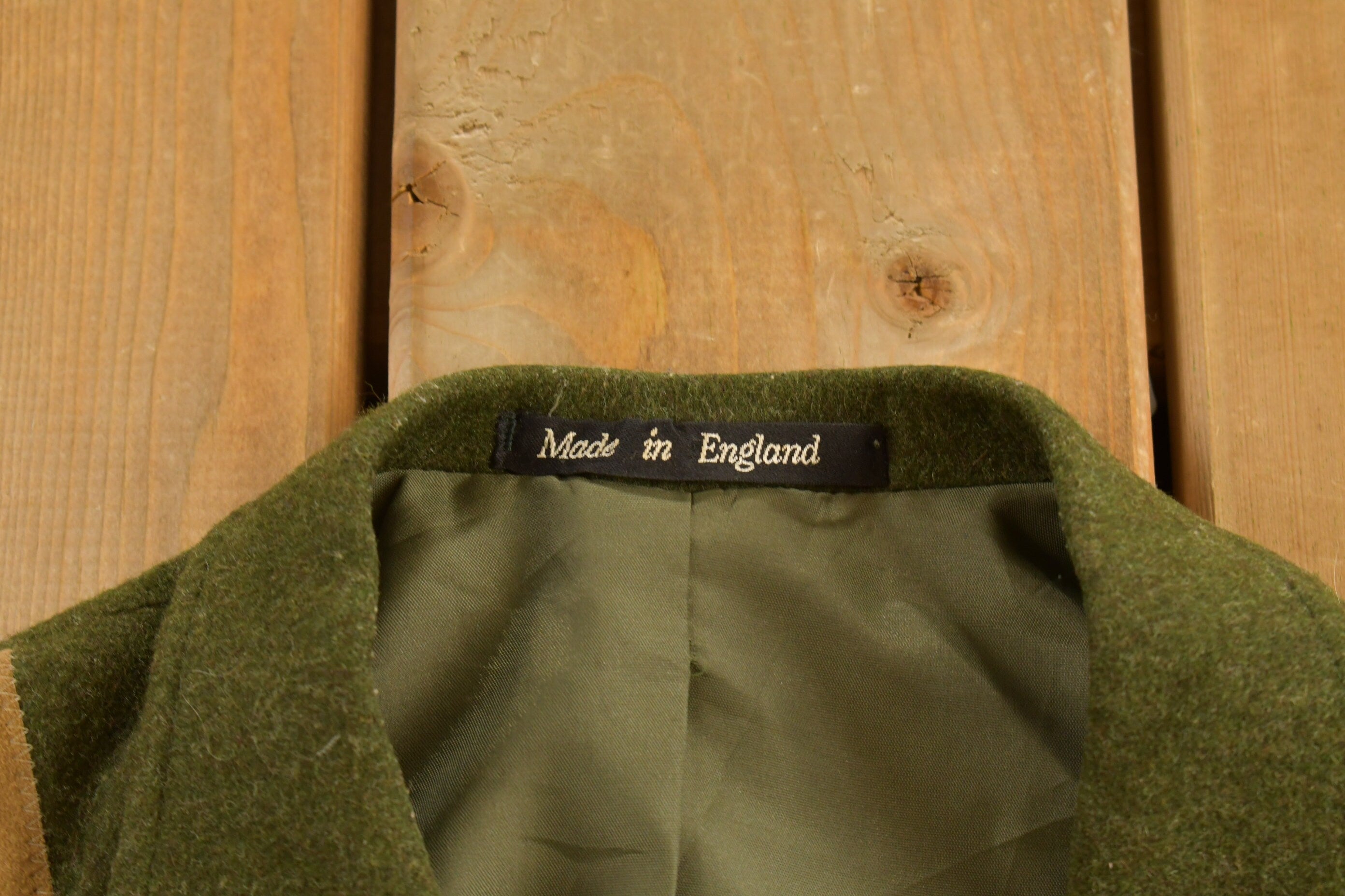 Vintage 1960s Superleicht Wool Coat