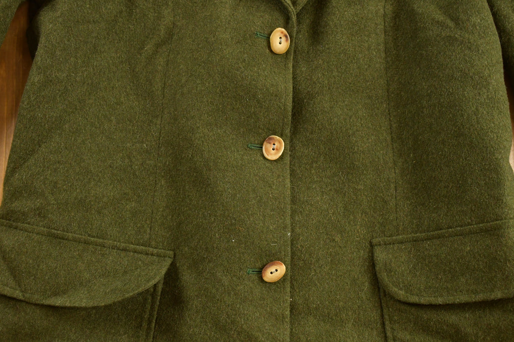 Vintage 1960s Superleicht Wool Coat