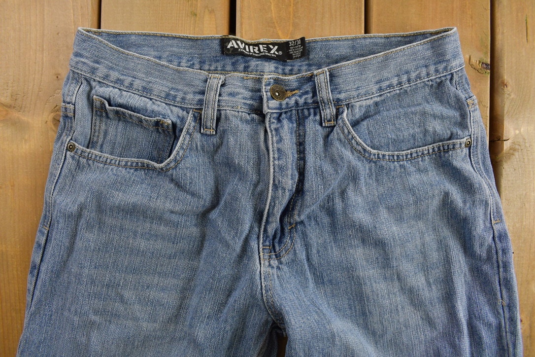 Vintage Y2K Avirex Denim Jeans Size 32 X 28
