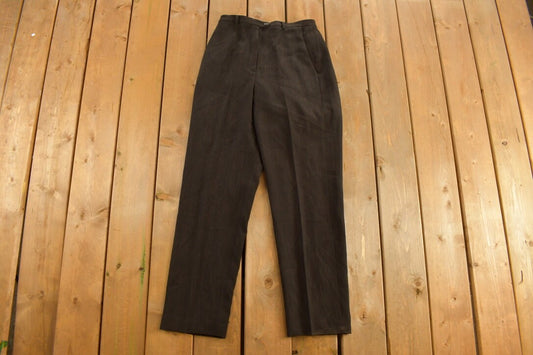 Vintage 1990's Pleated Pants 28 x 30 / Women's Pants / Formal Pants / Work Wear / Vintage Pants / Formalwear / Suit Pants