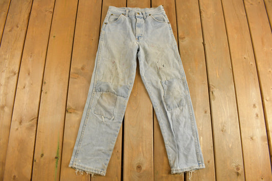 Vintage 1990s Youth Wrangler Light Wash Jeans Size 25 x 25 / American Vintage / Workwear / Streetwear / Vintage Pants