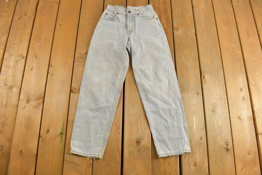 Vintage 1990s Levi's 560 Orange Tab Jeans Size 24 x 26 / Blue / Light Wash / Vintage Denim  / Made In USA / 90s Levi's / Slim