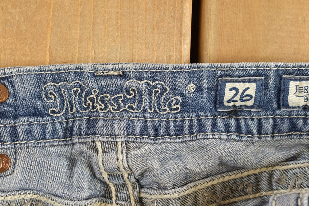 Vintage Y2K Miss Me Denim Jeans Size 28 X 34