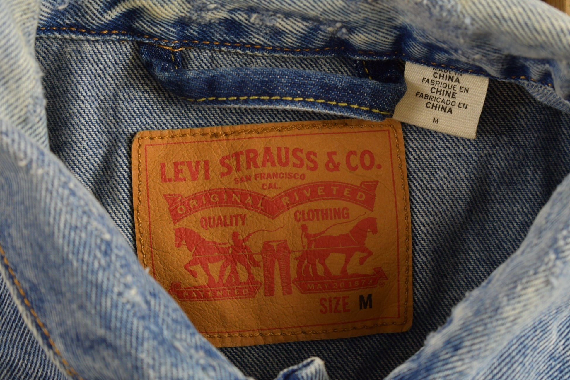 Vintage 1990s Levis Denim Jean Jacket