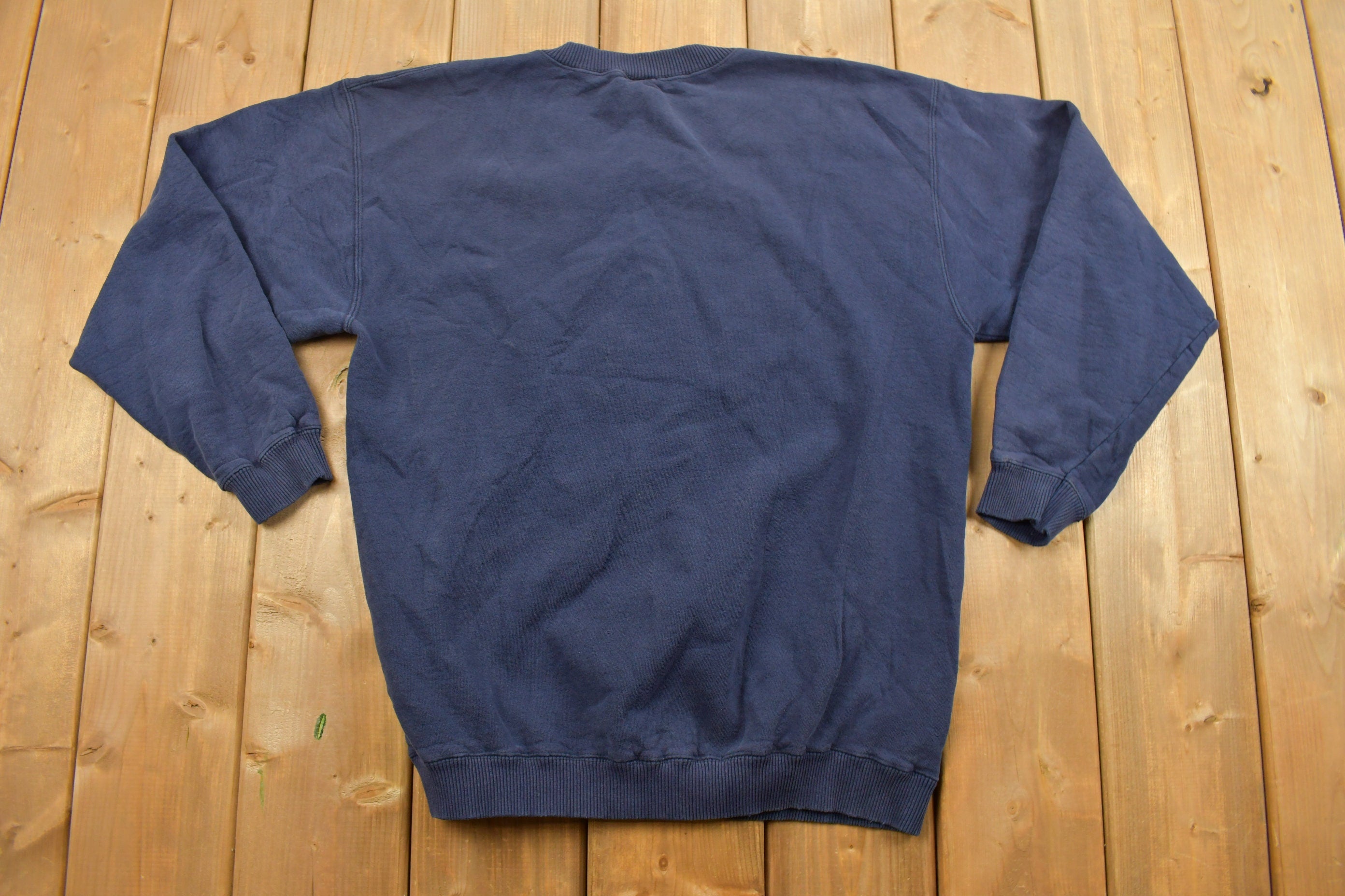 Vintage 1990s "Grandpa Is My Name" Embroidered Crewneck Sweater