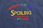 Vintage 1990s "Grandpa Is My Name" Embroidered Crewneck Sweater