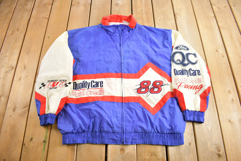 Vintage 1990s Dale Jarret Nascar Windbreaker