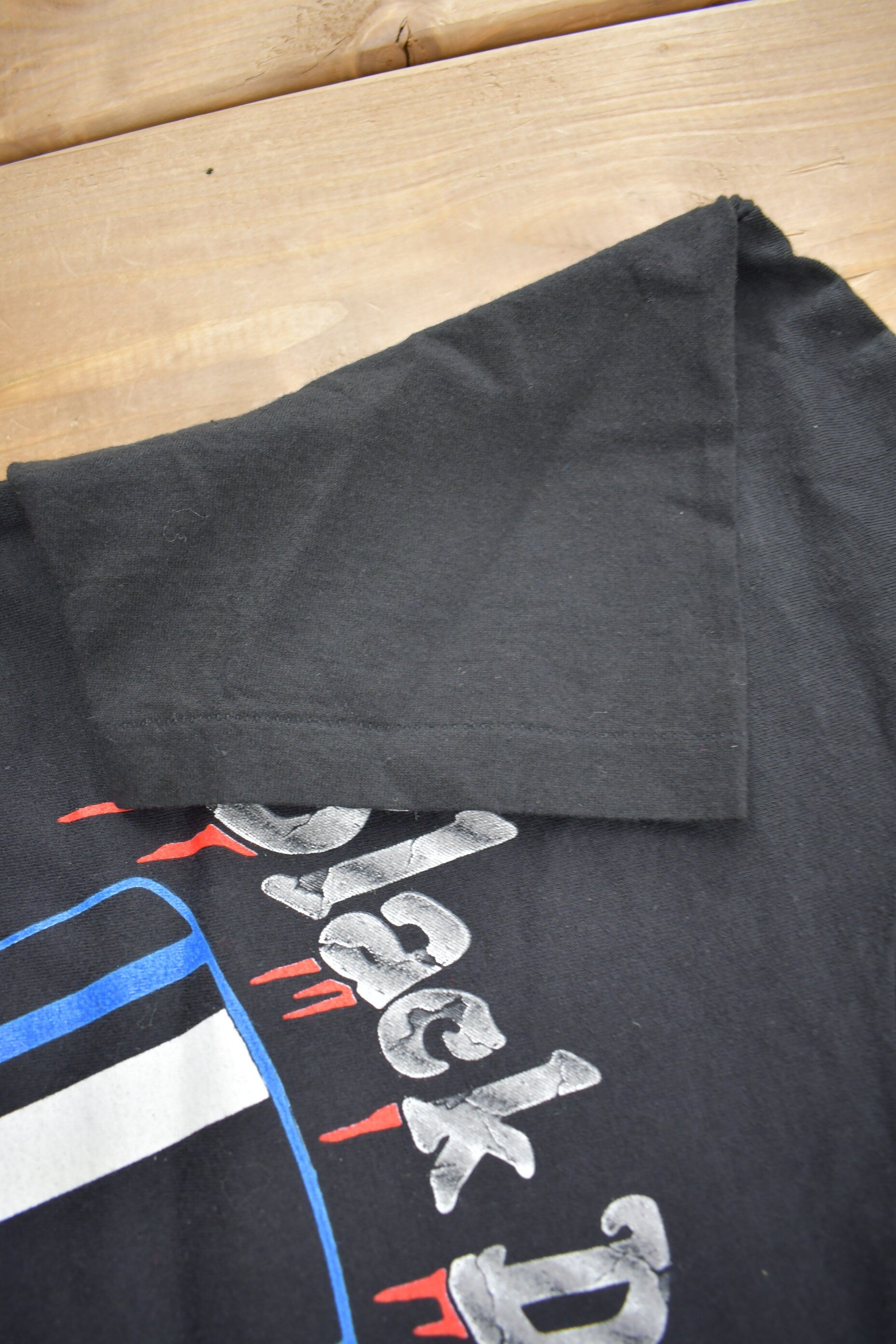 Vintage 1992 Black Death Vodka Drink In Peace Tour T-shirt