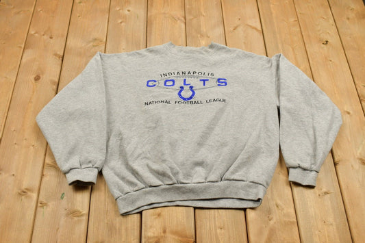 Vintage 1990s Indianapolis Colts NFL Crewneck Sweatshirt / Indianapolis Colts / Football / Sportswear / Americana / Vintage Colts Crewneck