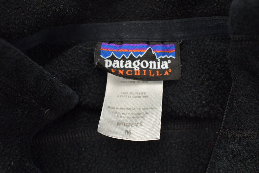 Vintage 1990s Patagonia Synchilla Half Zip Fleece Sweater / Outdoorsman / 90s Sweater / Streetwear / Hiking / Fleece Zip up / Patagonia