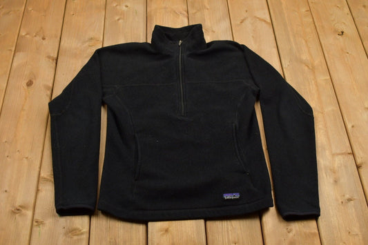 Vintage 1990s Patagonia Synchilla Half Zip Fleece Sweater / Outdoorsman / 90s Sweater / Streetwear / Hiking / Fleece Zip up / Patagonia