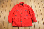 Vintage 1960s 100% Wool Reversible Buffalo Plaid Jacket