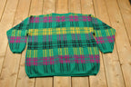 Vintage 1990s 100% Acrylic Wool Knit Sweater