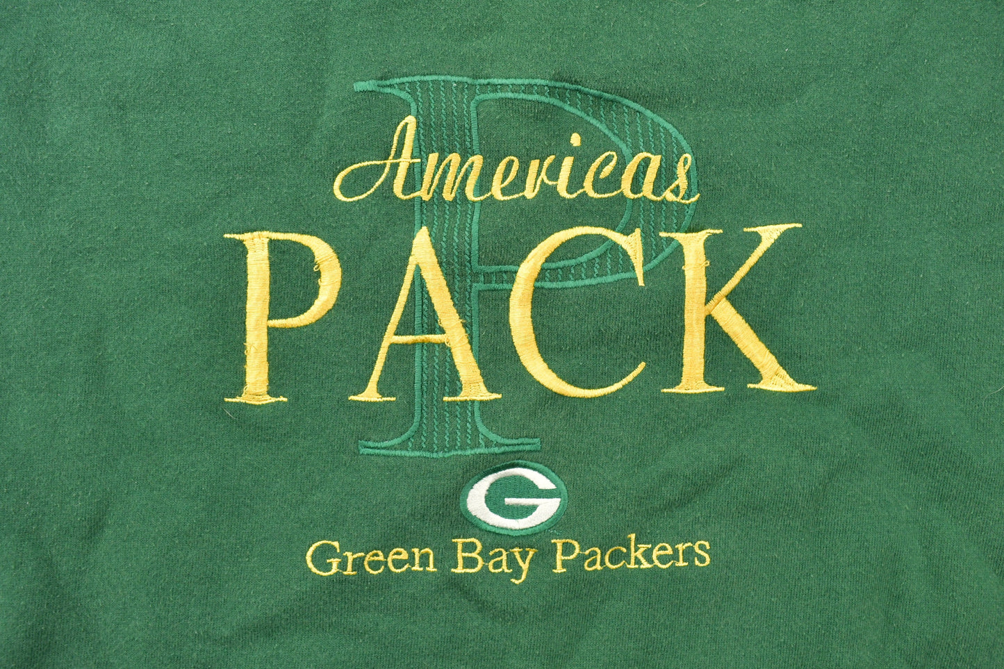 Vintage 1990s Green Bay Packers NFL Crewneck Sweatshirt / Made In USA / Football / Sportswear / Americana / Vintage NFL / 90s Packers